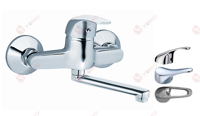 Wall-mounted basin mixer OVA3